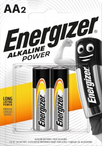 Energizer Alkaline Power AA AA-FSB2 (E300133000) battery