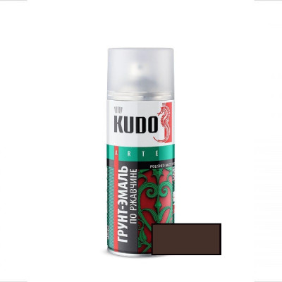 Primer-enamel for rusty surface brown RAL 8017, aerosol (520 ml)