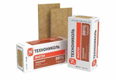იატაკის ქვაბამბა TECHNOFLOOR STANDARD 1200*600*30 მმ (5.76 კვ/მ) 110 კგ/მ3