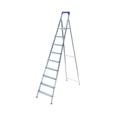 JACKSON მეტალის კიბე 8+1 საფეხური (1107) (ლურჯი)