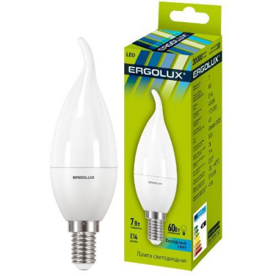 Ergolux დიოდური ტიპის ეკონომ ნათურა