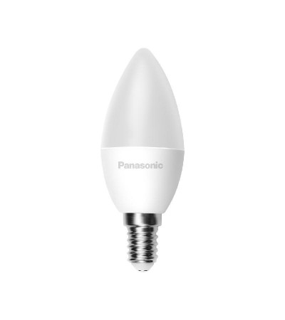 Светодиодная лампа LED Е14 цвет. 2700K 5 Вт # LDCCH05LG1E4 "Panasonic"