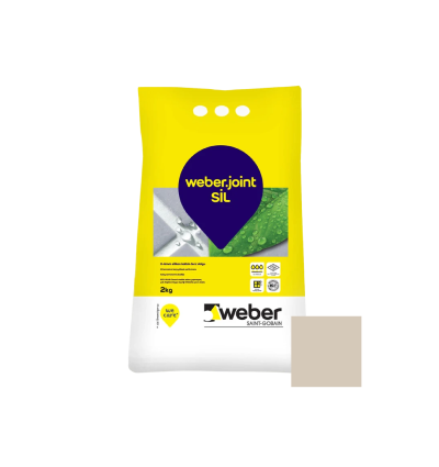 ფუგა ბეჟი WEBER JOINT SIL 442 KUM BEJI 2  KG