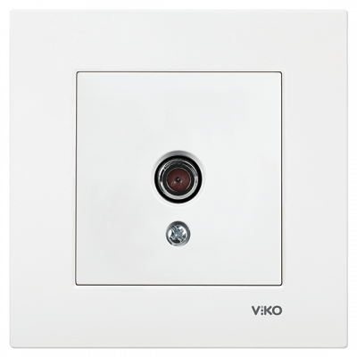 როზეტი VIKO Karre ტელევიზორის თეთრი