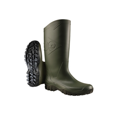 9DANE PVC ჩექმები, მეტალის გარეშე, შავი