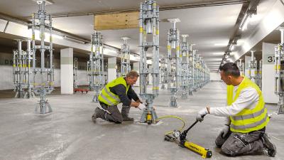 PERI UP Flex გაძლიერებული მოქნილი საყრდენი HD