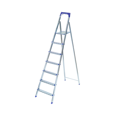 JACKSON მეტალის კიბე 7+1 საფეხური (1106) (ლურჯი)