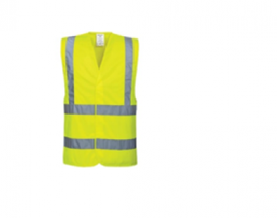 RX002-Y-120 ყვითელი ამრეკლი ჟილეტი, 120გრ