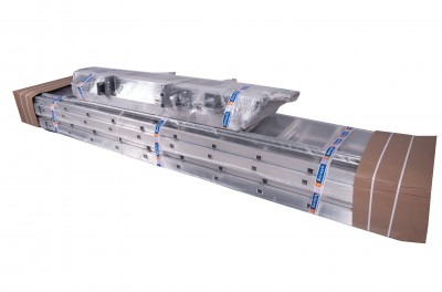 ალუმინის ტელესკოპური ხარაჩო 2x3მ=6მ (7511-D)