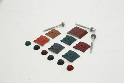 Screws, saddles, and caps SSC-75X5.5 SCREW&SADDLE&CAPS (green)