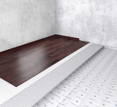 Standard 1 система звукоизоляции пола (натяжной пол)