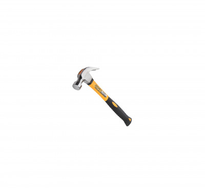 TOL48-25030 Claw metal hammer , with rubber handle 16OZ(29mm,470gr.)