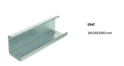 G-профиль  2მმ 28x38