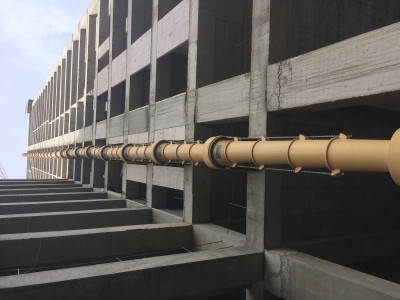 Мусоропровод строительный