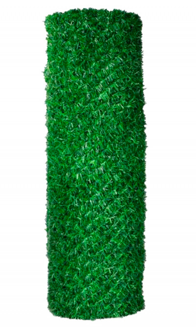 Декоративный забор из искусственной травы В: 2 м Д: 10 м