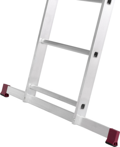 Aluminum ladder 031525 Rope-op.ext. ladder 2*16 rungs corda
