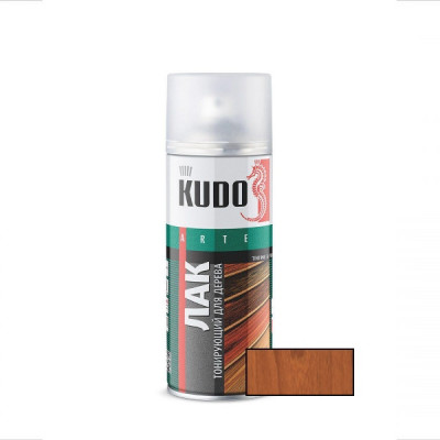 Universal colored acrylic varnish for wood "Macagon", aerosol (520 ml)