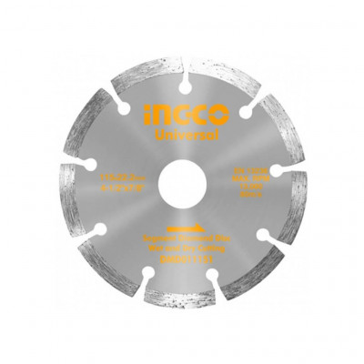 საჭრელი რგოლი (ალმასის) კბილანებით 115მმ (DMD011151)