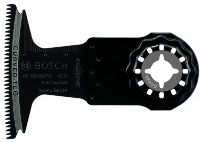 Погружное пильное полотно BOSCH Starlock HCS AII 65 BSPC Hard Wood