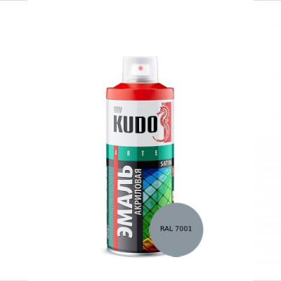 Acrylic Universal Enamel RAL 7001 Gray, Aerosol (520ml)
