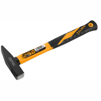 TOL192-25003  Hammer with metal rubber handle 500 gr.