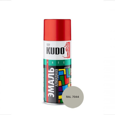 Эмаль универсальная серо-бежевая, аэрозольная (520 мл)