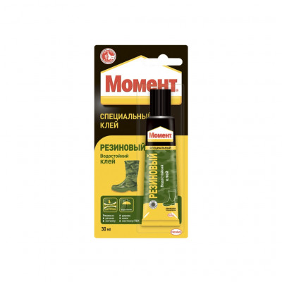 წებო "მომენტი" რეზინის  30 მლ. შ/ბ