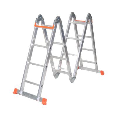 ალუმინის აკრობატული კიბე 4x4 საფეხური (7616)