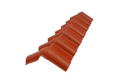 გვერდითი კიდის ხუფი EAVE CLOSING RIDGE - MAXIWAVE 1045 (წითელი)