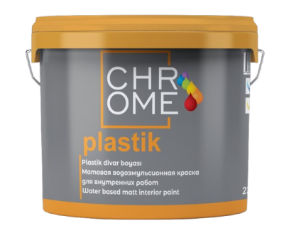Краска для интерьера – Chrome Plastik 10 кг B