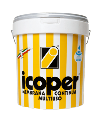 ICOPER MULTIUSO 5KG ROSSO-  უნივერსალური პოლეურეთანის მემბრანა