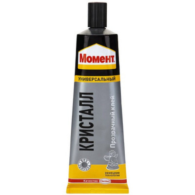 წებო "მომენტი" კრისტალი ,125 მლ. ახალი